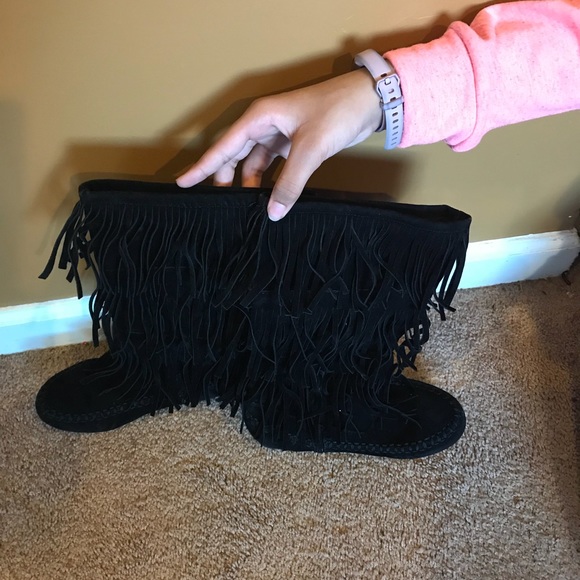 Stylish black girls boot size 4 - Picture 1 of 2